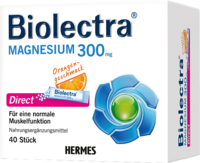 BIOLECTRA Magnesium 300 mg Direct Orange Sticks