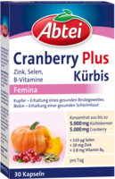 ABTEI Kürbis Plus Cranberry Kapseln