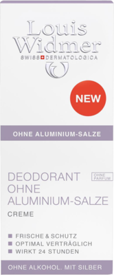 WIDMER Deodorant o.Aluminium-Salze Creme unparf