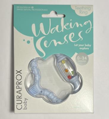 CURAPROX Baby Beißring 0-24 Mon.blau
